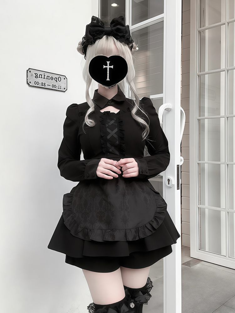Ryousangata Jirai Kei Goth Kaw - Elastic Lace Trim recensione e prezzo