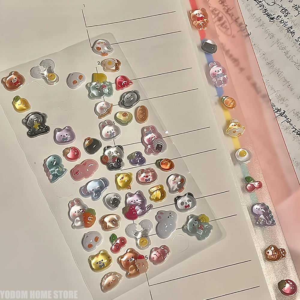 4 Pezzi Adesivi 3D Creativi a  - Embellishments For Scrapbooking recensione e prezzo