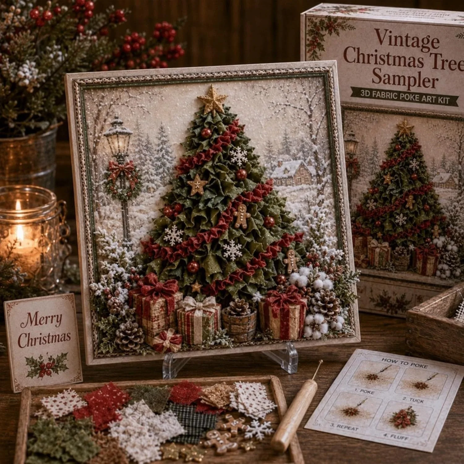 Kit fai da te per ricamo a pun - Embroidery Craft recensione e prezzo
