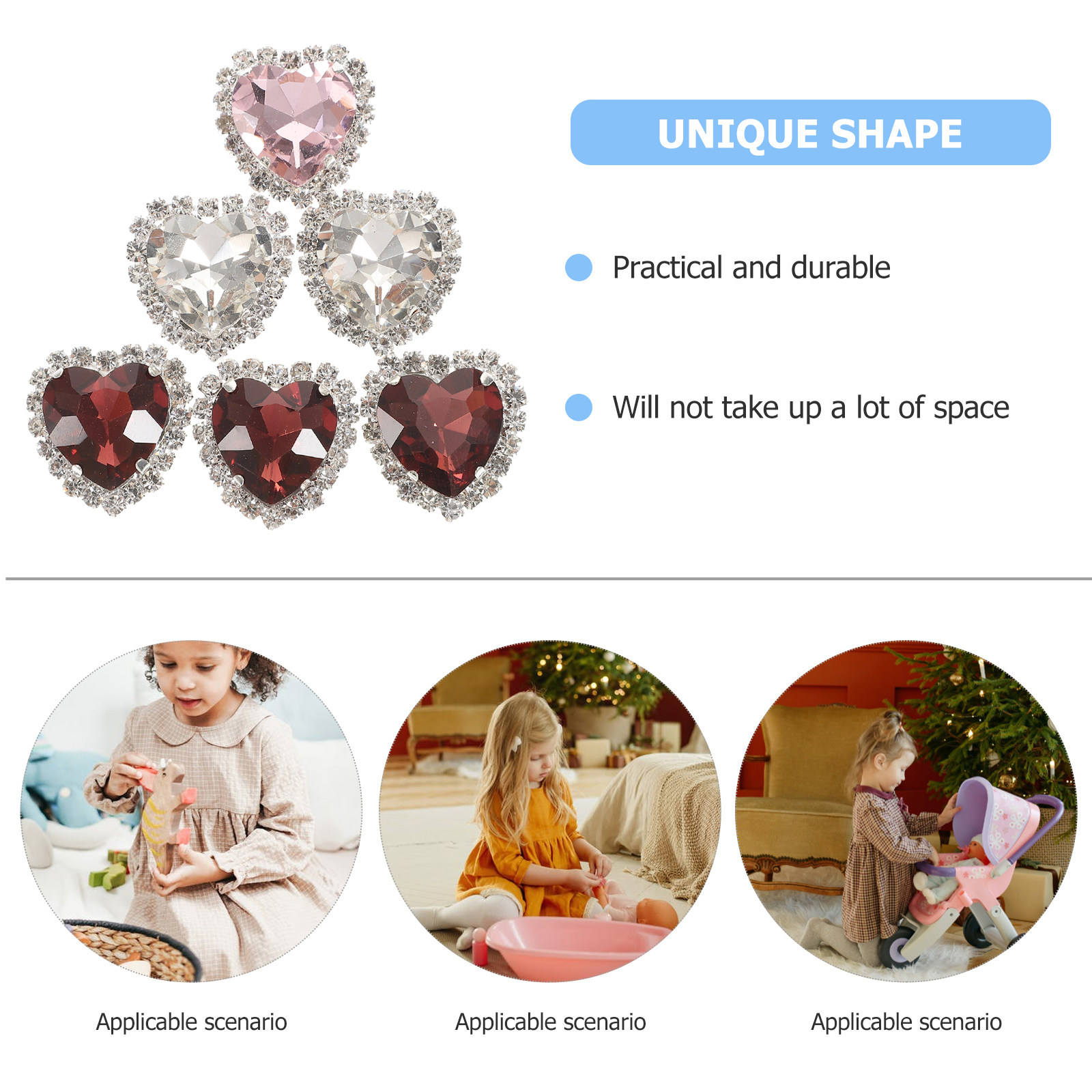 30 pezzi di strass a forma di  - Embellishment Glue Craft recensione e prezzo