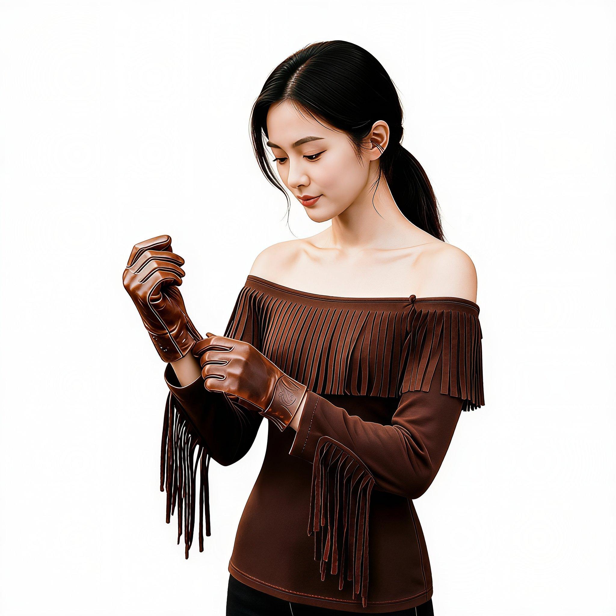 Abito da cowgirl in stile west - Tassel Fringe Trim recensione e prezzo